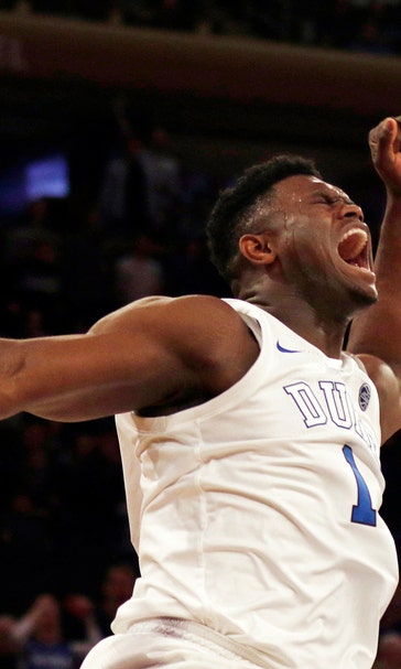 Duke remains No. 1 in AP Top 25 poll; Kentucky rises to 13th